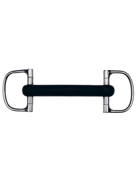 Mors Verdun caoutchouc droit