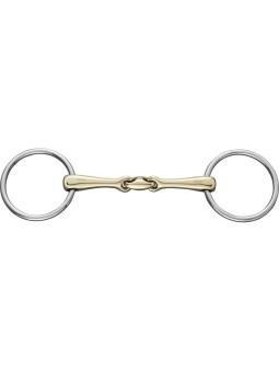 Mors à 2 anneaux KK ULTRA double brisure 16mm