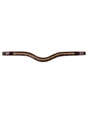 Frontal V Swarovski Or