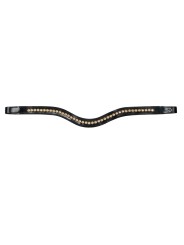 Frontal V Swarovski Or