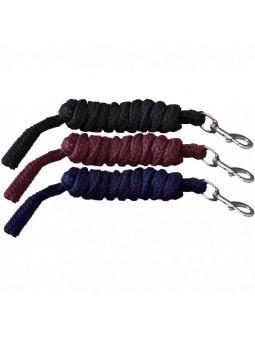 Longe tressée unie boucle...