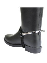 Eperons 15mm forme goutte avec courroies