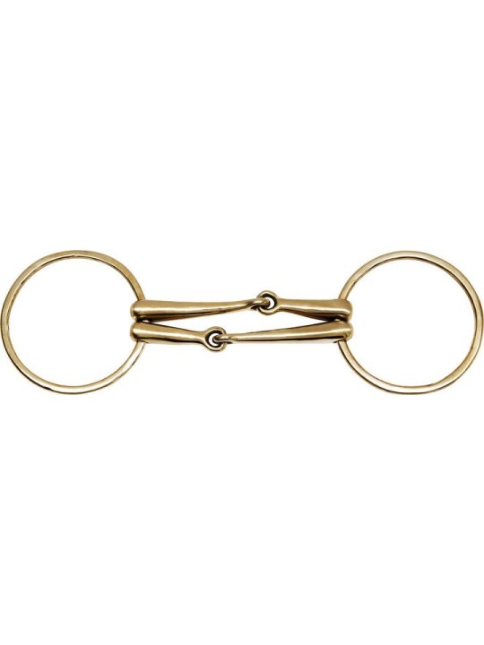 Mors double embouchure grands anneaux