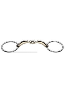 Mors à 2 anneaux NOVOCONTACT double brisure