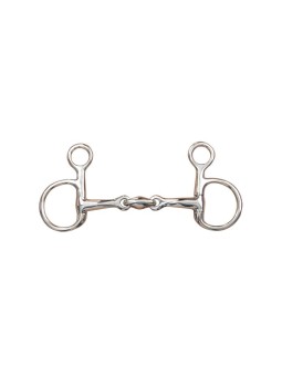 Mors Baucher double brisure