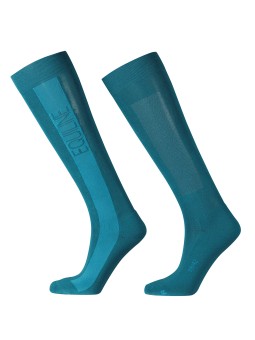 Chaussette avec logo jaquard