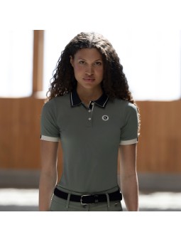 Polo pour femme en piqué...