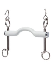 Mors de bride à passage de langue