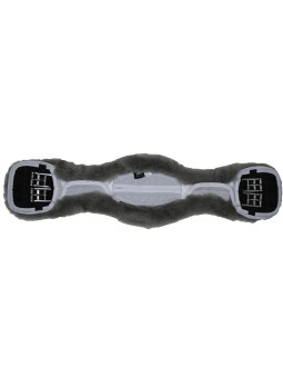 Sangle courte anatomique MATTES tissu et peau