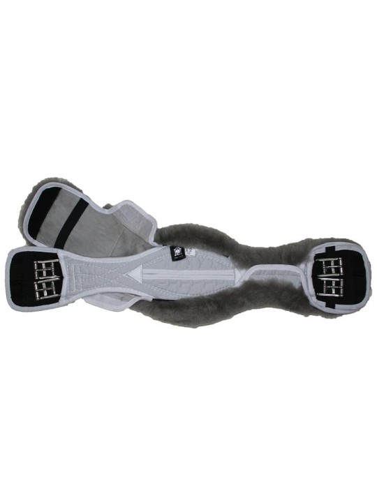 Sangle courte anatomique MATTES tissu et peau