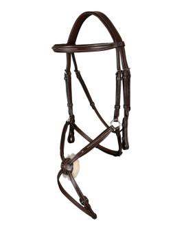 Bridon HUNTER Collection muserolle croisée