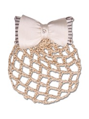 Barrette avec noeud et épingle