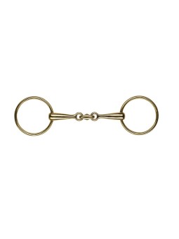 Mors à 2 anneaux ANATOMIC CYPRIUM canons pleins fins