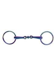 Mors à 2 anneaux double brisure RAINBOW 20mm