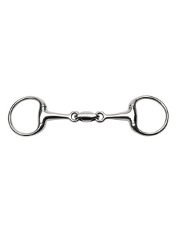 Mors de filet de bride olive double brisure ANATOMIC